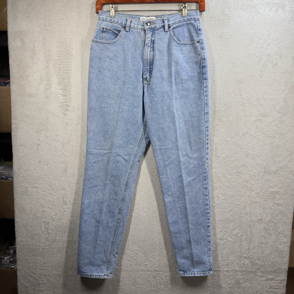 Bugle Boy Vintage Women's Jeans Sz‎ 14L High Rise Relaxed Leg Mom Pants Easy Fit